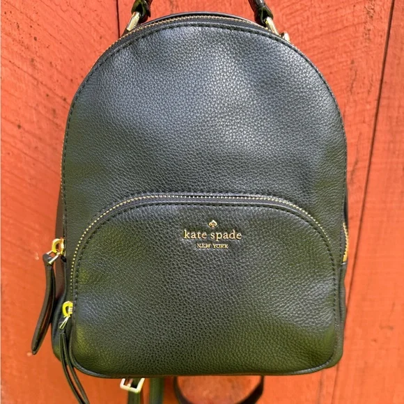 Kate Spade Small leather backpack - Picture 1 of 14